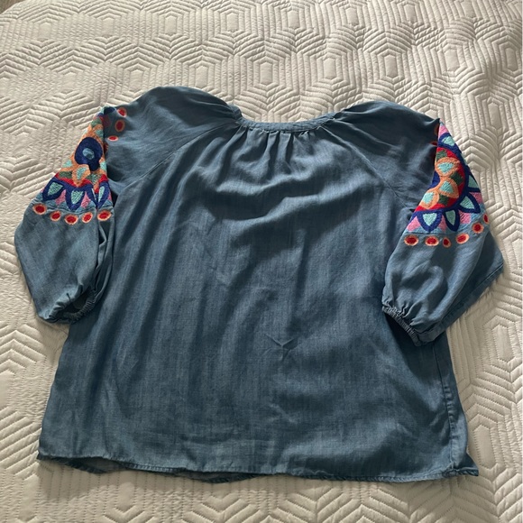 Size small embroidered tunic from Zara - Picture 3 of 4